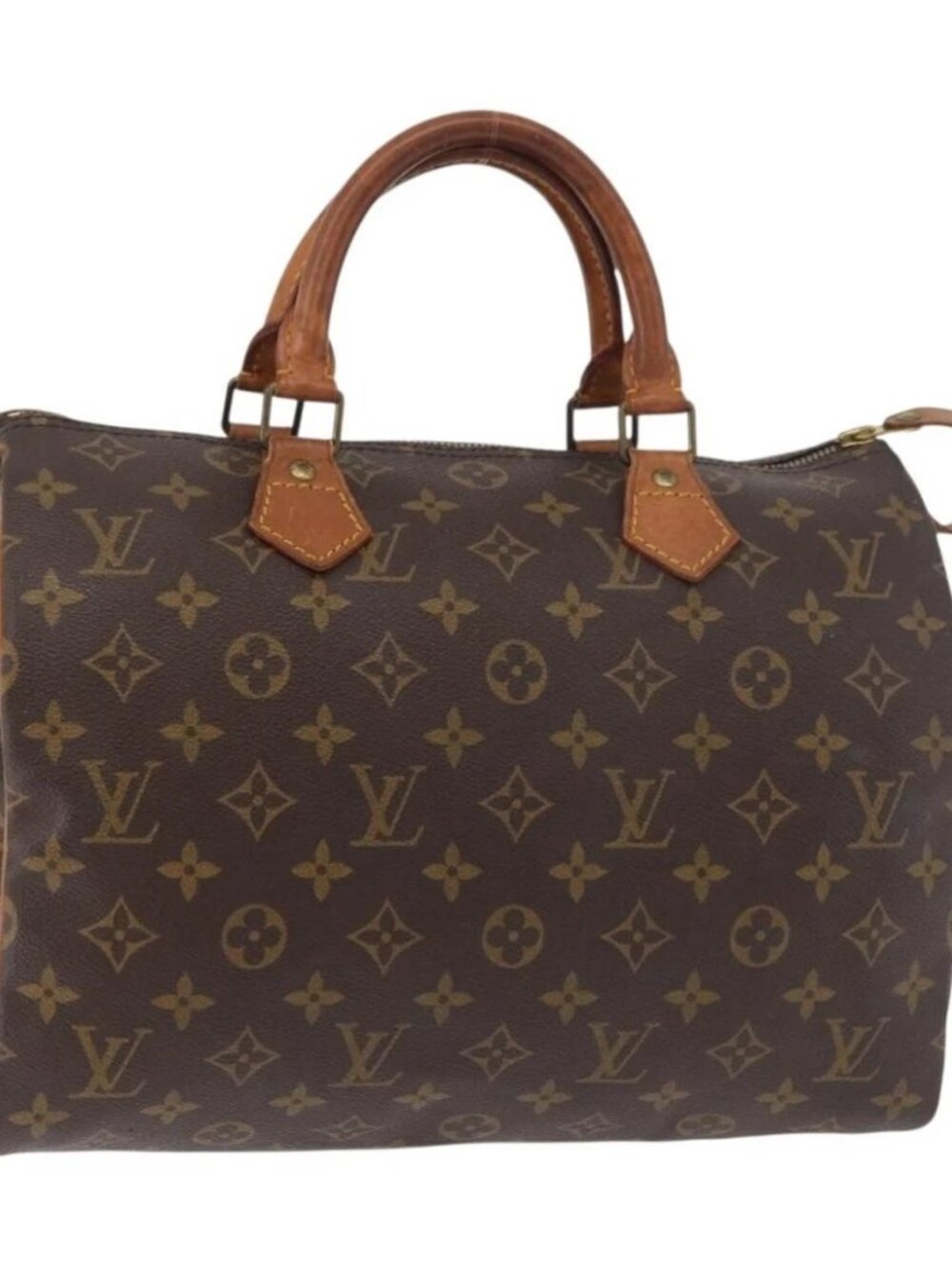 LOUIS VUITTON Monogram Speedy 30 Hand Bag M41526 LV Auth 178567